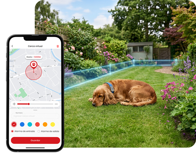 GPS para mascotas: Crea su Zona Segura